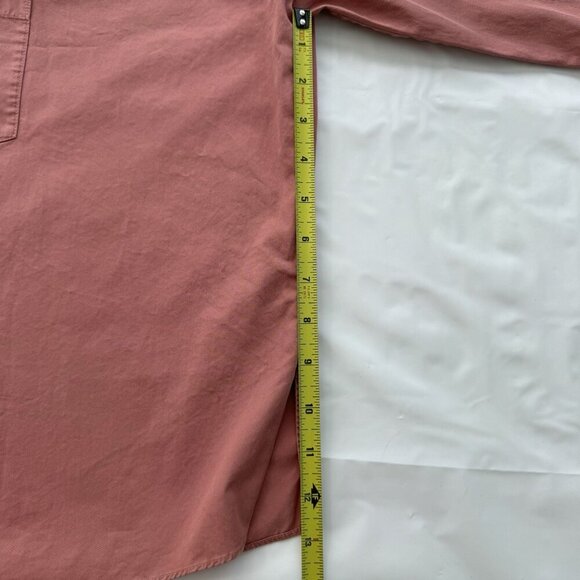 COS Women’s Shirt Oversized Top, Dusty Rose, Cotton Poplin, Minimalist, Size 2 - Picture 6 of 16